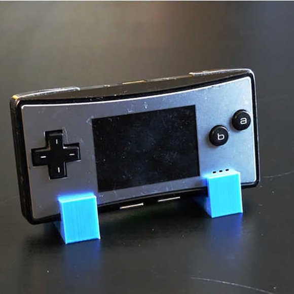 Nintendo Game Boy Micro Handheld Console Vertical Display Stand Low Profile - Picture 1 of 3